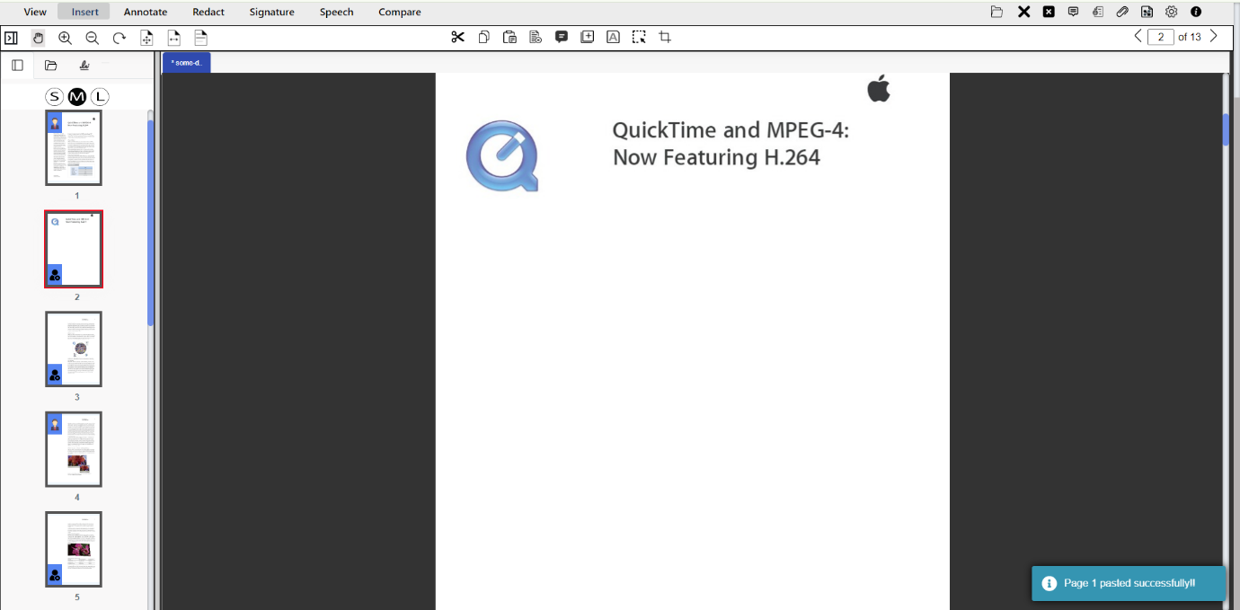 result after using the snipping tool feature