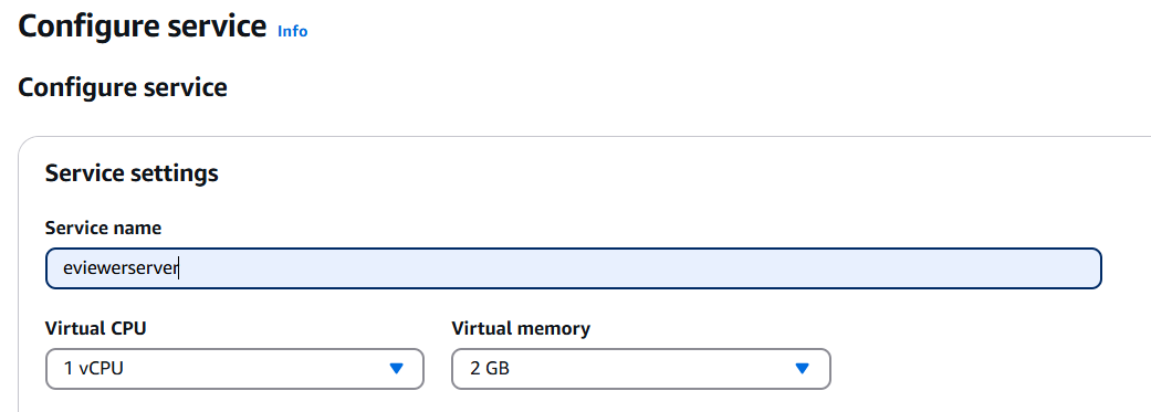 eViewer Server Deployment Step 5