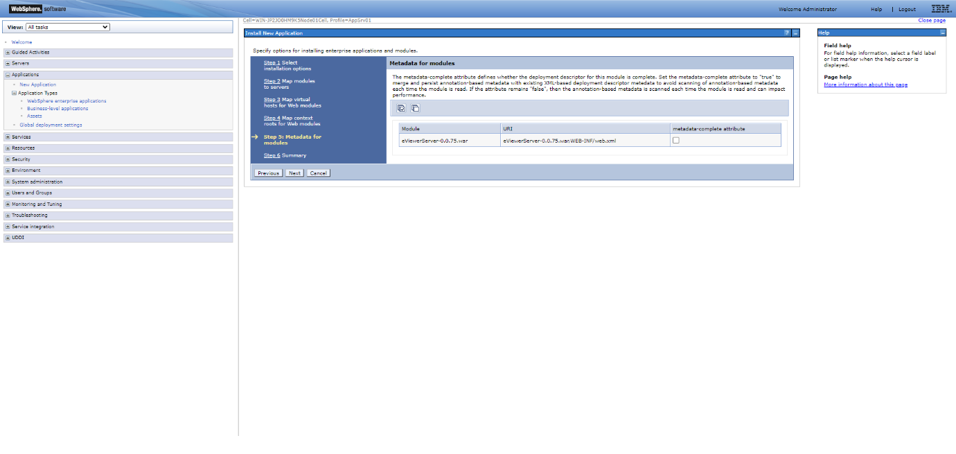 Click Next to continue to Step 5