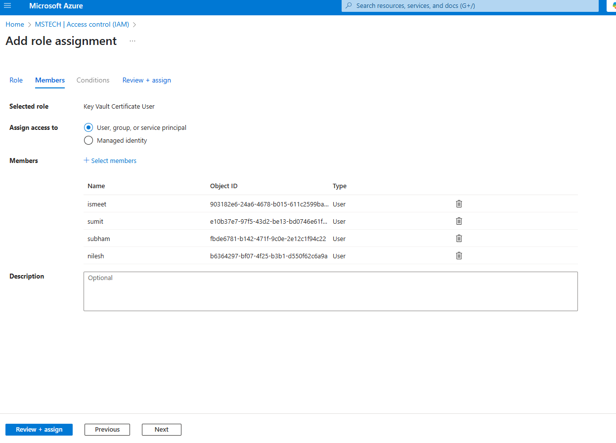 add users who will have read-only access to it