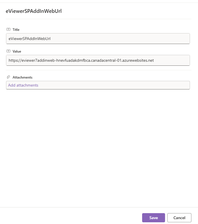 eViewerSPAddInWebUrl