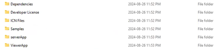 go to the ViewerApp folder and copy all the files