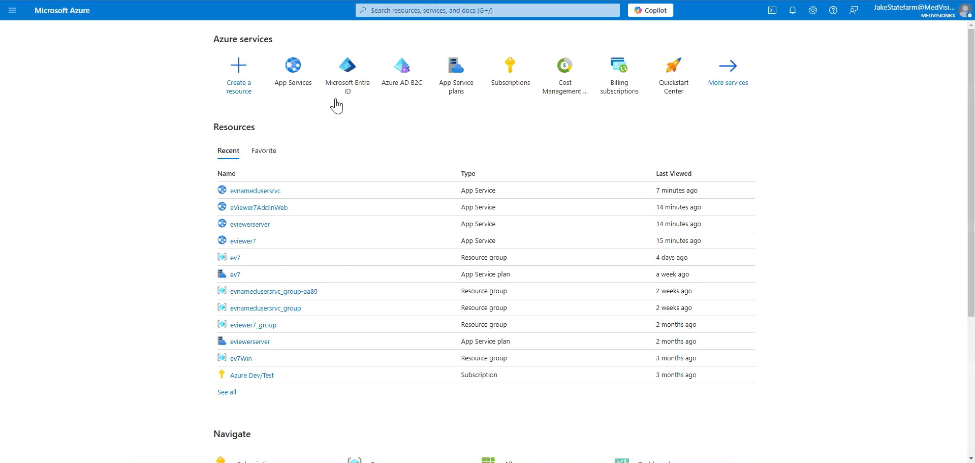 tenant configuration page